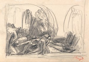 Howard Visiting a Prison by George Romney